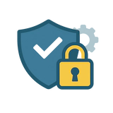 Symbol für Sicherheit und Compliance