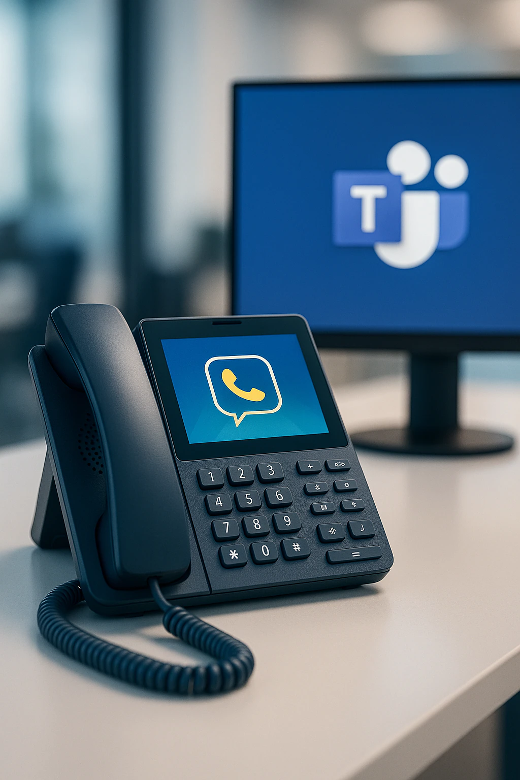 Fahtastic SIP for Teams Visualisierung