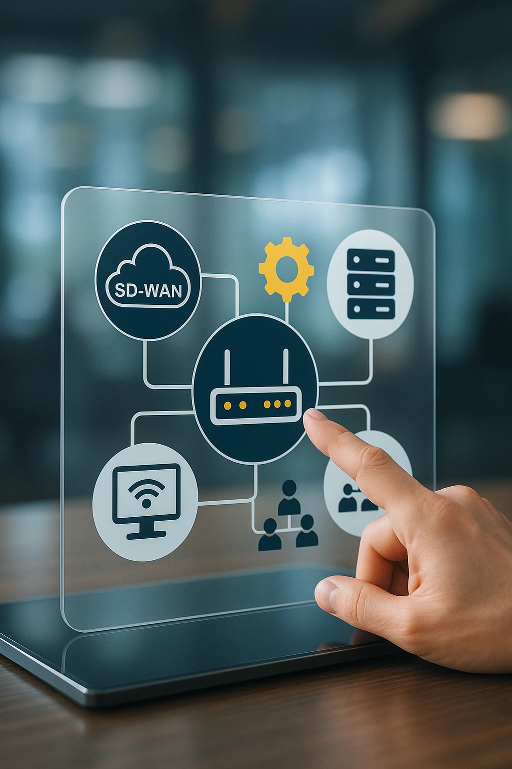 Managed SD-WAN Infrastruktur